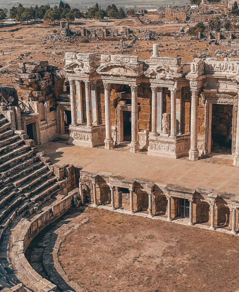 Pamukkale And Hierapolis Anciet City Travel - By Intercity Bus