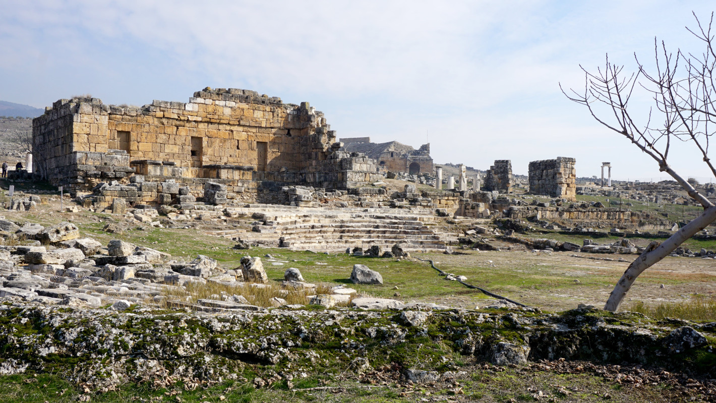 Pamukkale Cotton Castle And Hierapolis Archeological Site Tour – By Flight