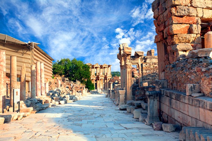 Travel in Ephesus Ancient City With Terrace Houses